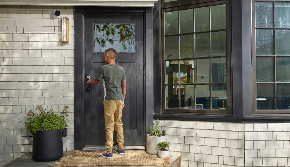 Vivint Smart Lock on home in Gainesville