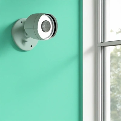 Gainesville vivint camera facing a window